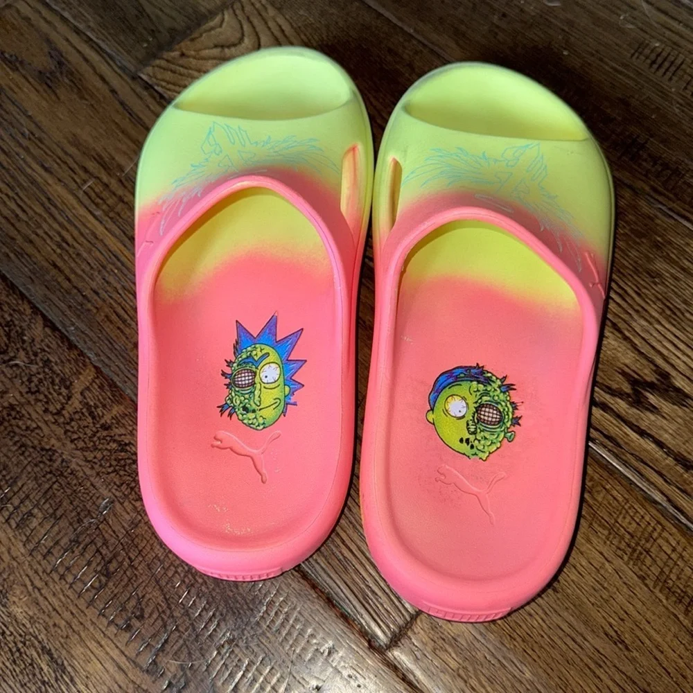 Puma LaMelo Ball MB2 Rick & Morty Slides